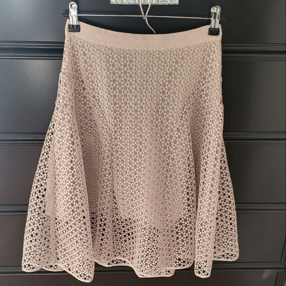 CLUB MONACO high waisted A-line skirt